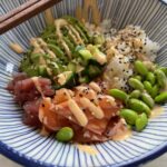 Sushi Bowl Lachs Edamame Avocado