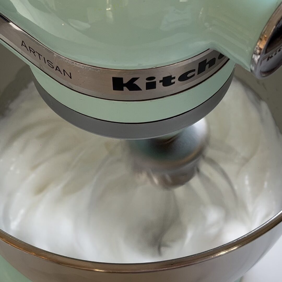 Baiserbäumchen Eischnee Rührgerät Aufschlagen