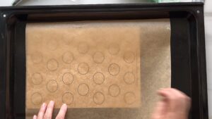 Vorlage Bäumchen Unter Backpapier