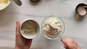 Meerrettich Sauce Meerrettich Zugeben
