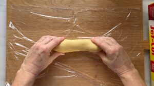 Teig Wurst Formen Folie