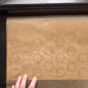 Vorlage Bäumchen Unter Backpapier