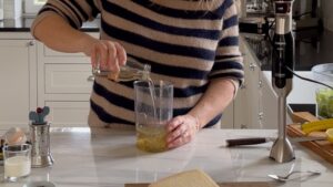 Ceasar Salat Öl Einschütten Glasflasche