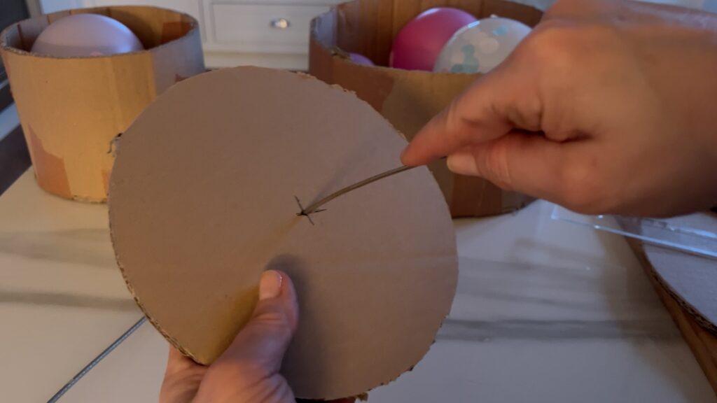 Torten Pinata Deckel Loch Nadel
