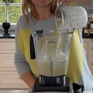 Crepeteig Mixer Restliche Milch