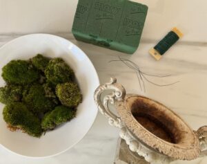 Material Mooskugel