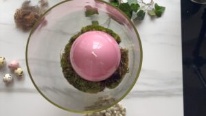 Osterkerzenglas Eierkerze Einsetzten