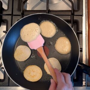 Blini Pfanne Spachtel Wenden
