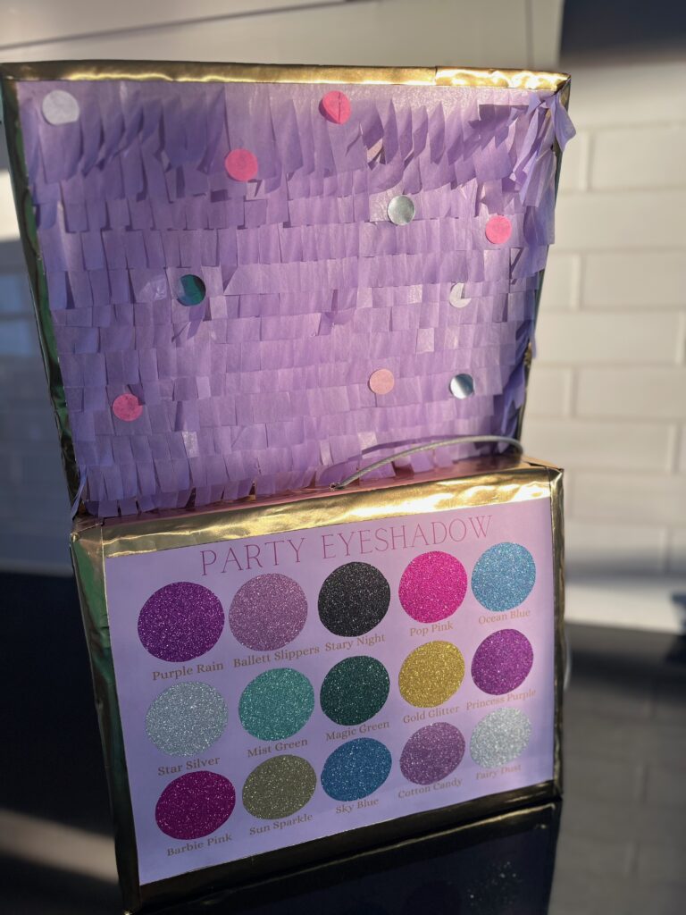 Eyeshadow Piñata Side View