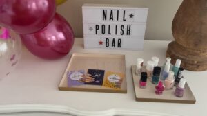 Spa Party Nail Polish Bar