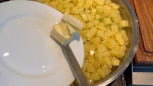Kohlrabi Kartoffel Pfanne Butter