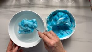 Rasierschaumeier Wasser Legen